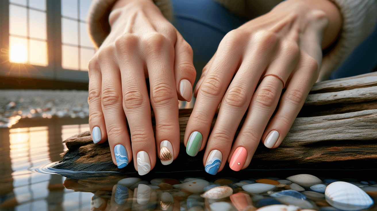 Coastal Colors Nail Art: Bring the Ocean to Your Fingertips