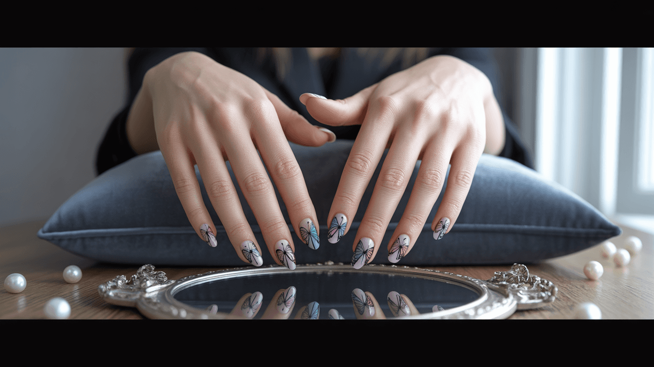 Butterfly Nail Art: The Delicate Wing Trend Taking Over 2024